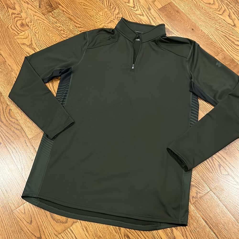 Men’s Under Armour ColdGear Reactor Fitted 1/4 Zip Pullover.  Size XL
